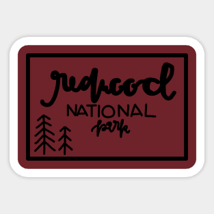 Redwood National Park Sticker